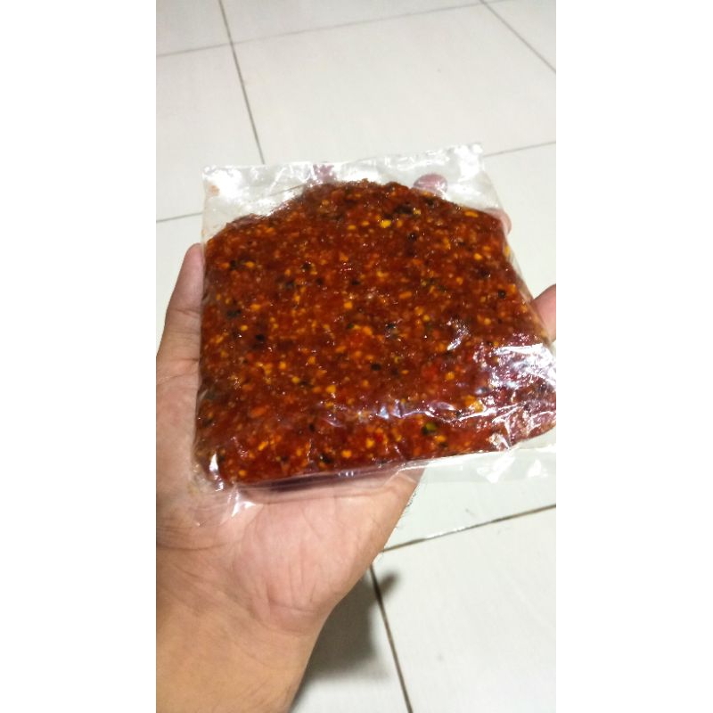 

SAMBAL KACANG KHAS NGAWI kemasan 250Gr