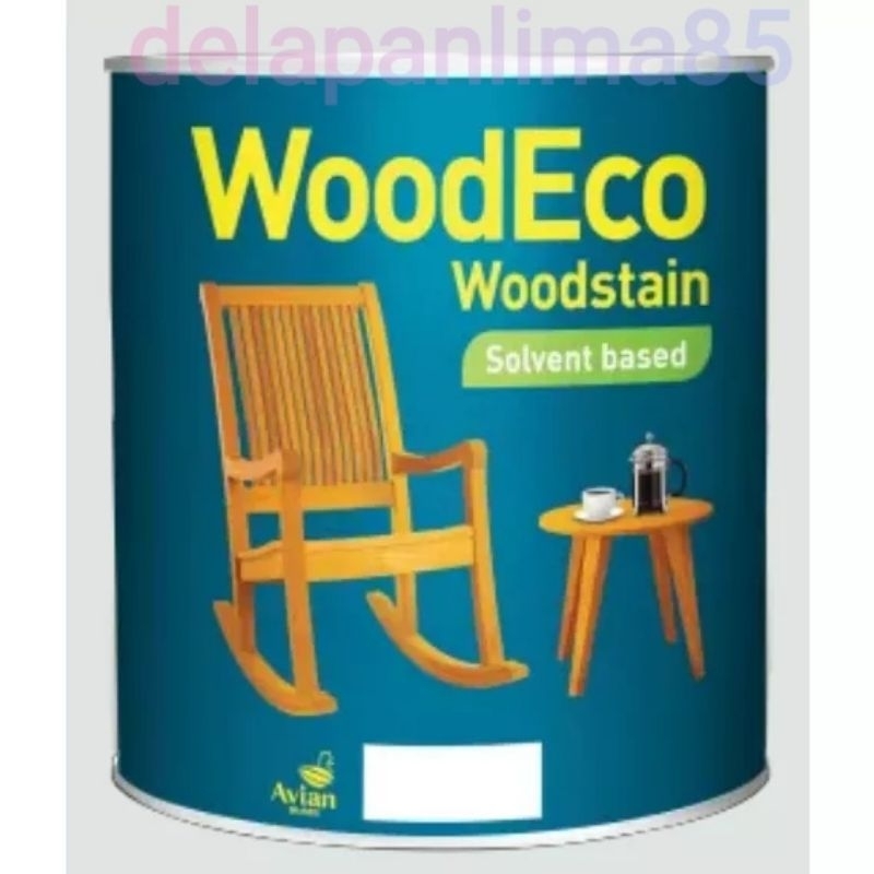 Lenkote Politur WoodStain woodeco pengencer tinner vernis kayu 1lt avian