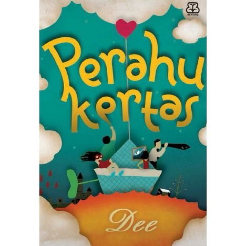 Preloved Novel "Perahu Kertas" Karya Dee Lestari