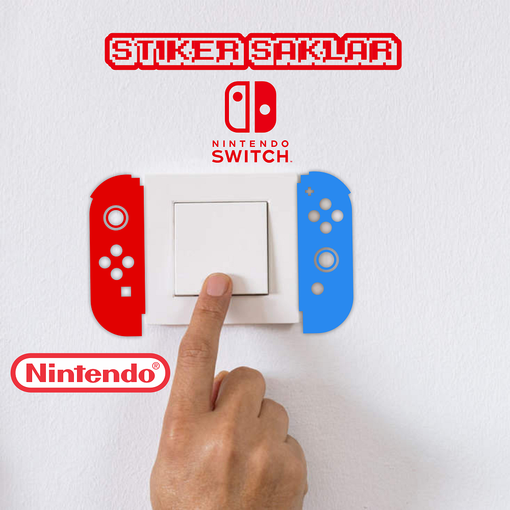 

STICKER NINTENDO SWITCH UNTUK SAKLAR DINDING