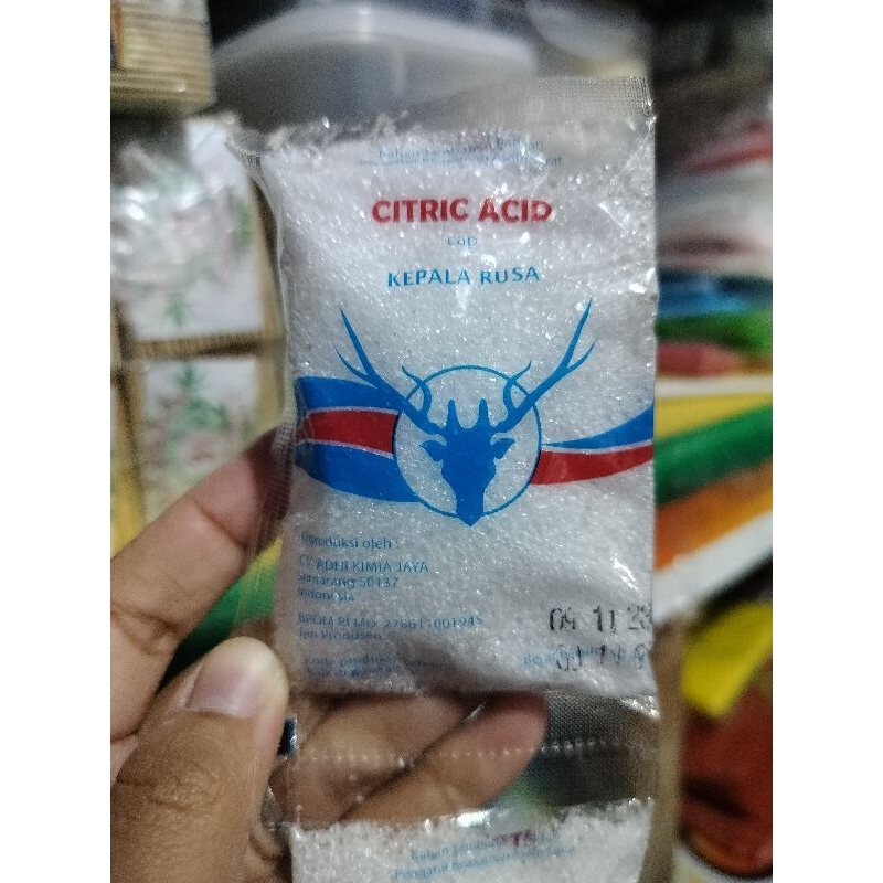 

CITRID ACID (3pcs x 50gr)