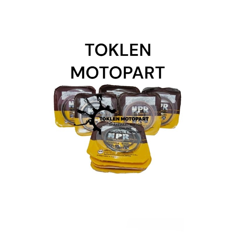 RING SEHER/RING PISTON (KYZ) SUPRA X 125 HELM IN, SUPRA X 125 FI 2014 NPP