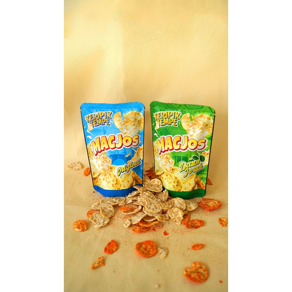 

Cemilan Keripik Tempe Macjos 100gram