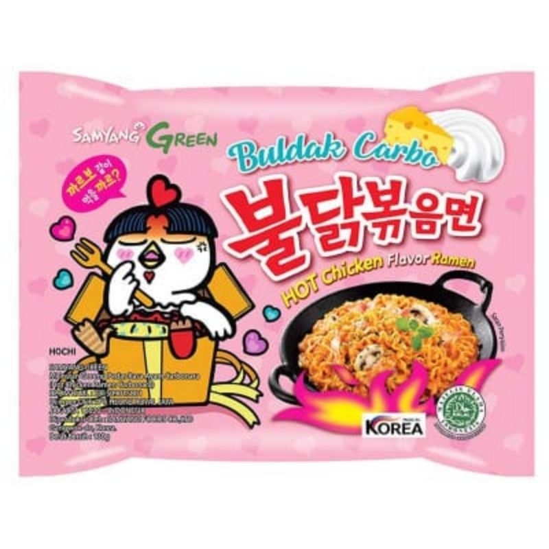 

SAMYANG Mi Instan Hot Chicken Ramen Buldak Carbonara 130 g