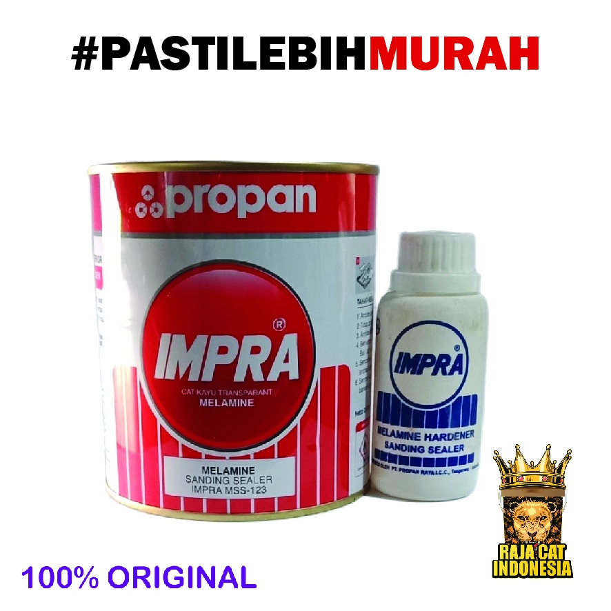 Sending Sealer | IMPRA PROPAN MELAMINE SENDING SEALER MSS 123 5 LITER + HARDANER
