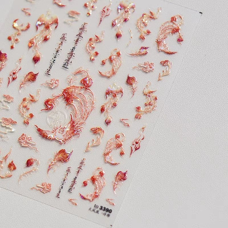 {BESTIE} NAIL STICKER NAILART IMPOR GEL POLISH