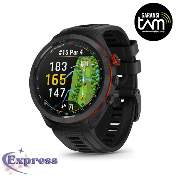 Garmin - Approach s70 Golf Watch - GARANSI TAM