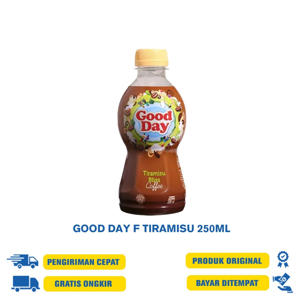 

GOOD DAY BOTOL 250 ML ALL VARIANT