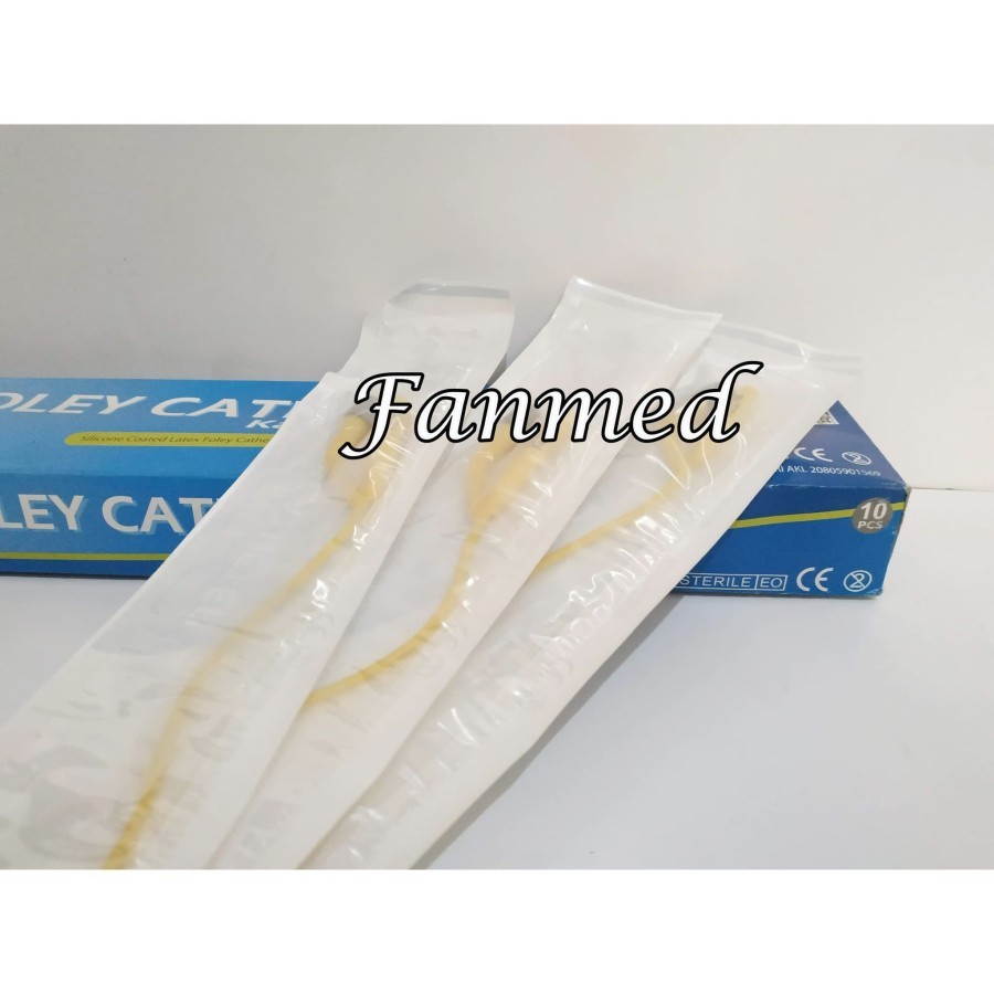 Foley Catheter Selang Kencing 2 Way  Gea Foley Catheter Selang Box
