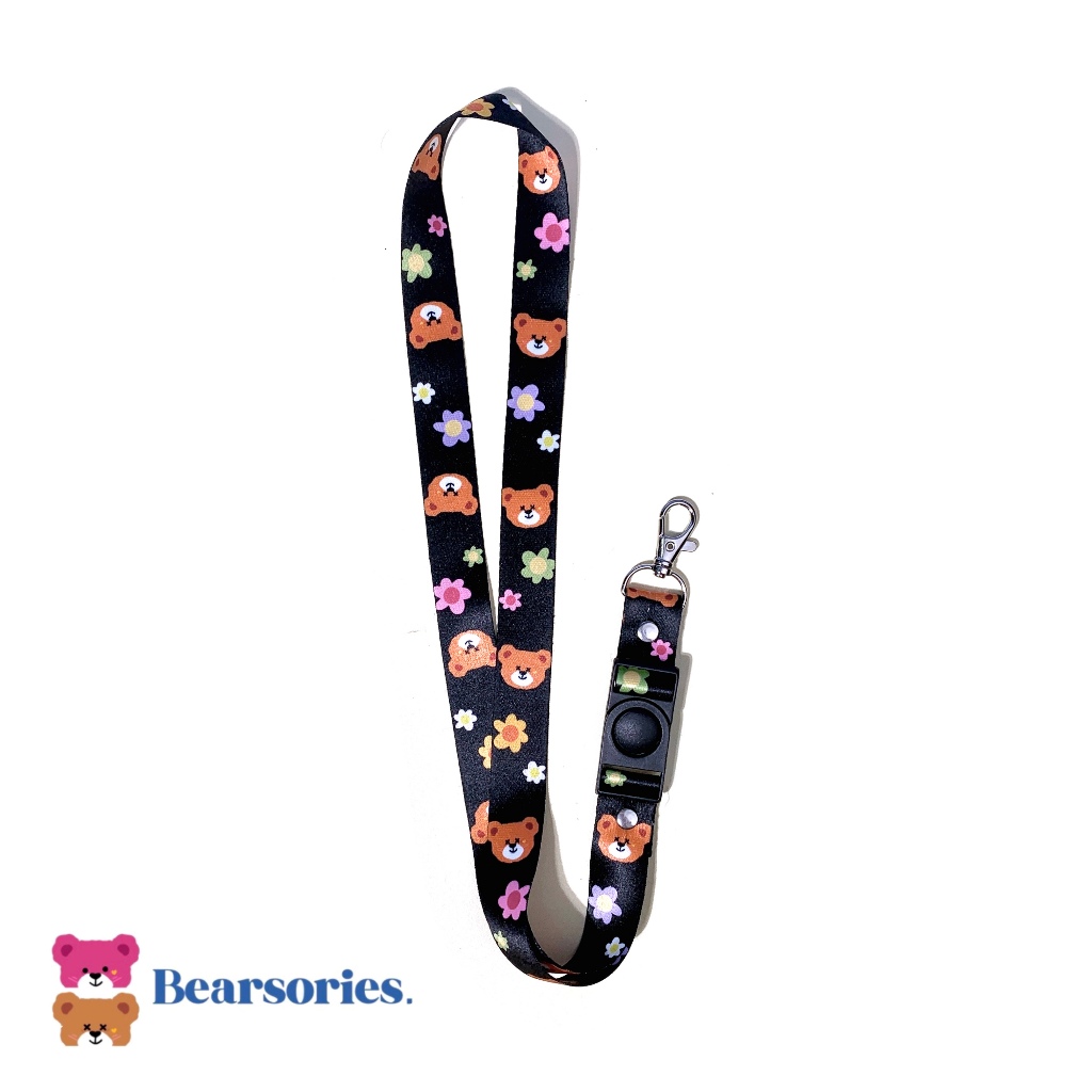 

Lanyard / Tali Gantungan HP Bearie Jodie Flower