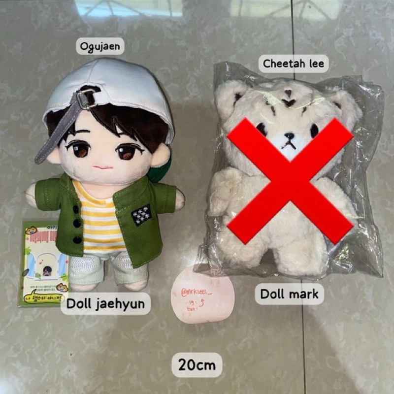 doll jaehyun ogujaen 20cm nct 127