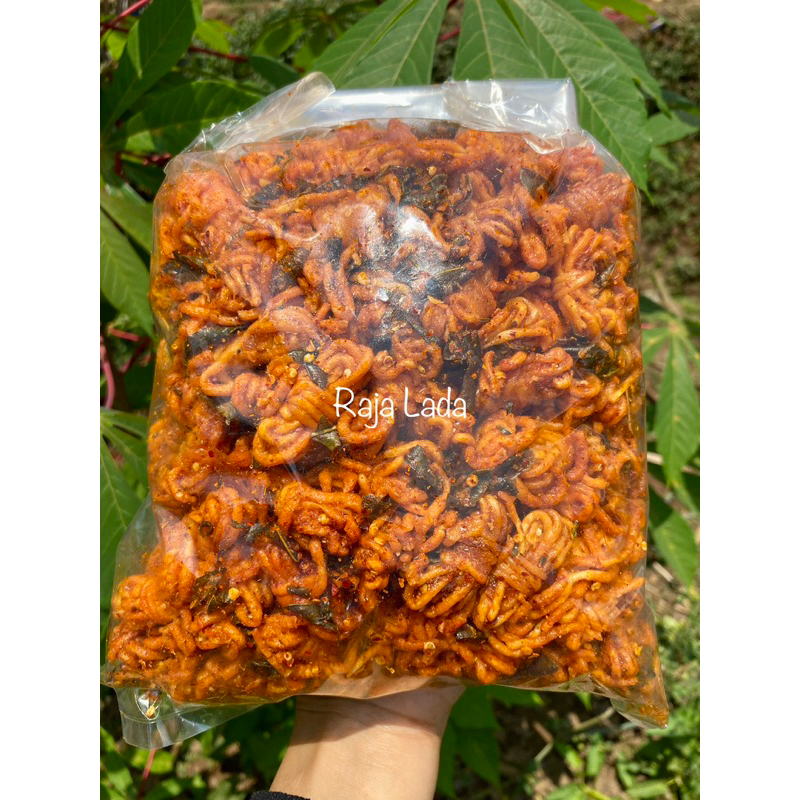 

Mie gulung viral Mie gulung kriuk pedas daun jeruk 1 kg