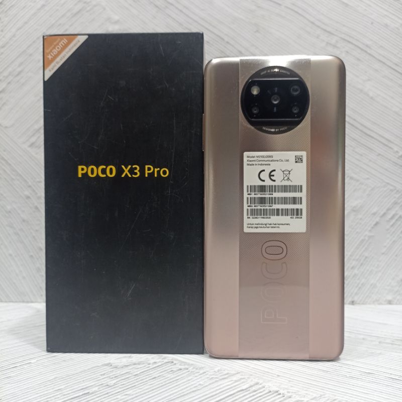 Poco X3 Pro 8/256 GB Handphone Second Fullset