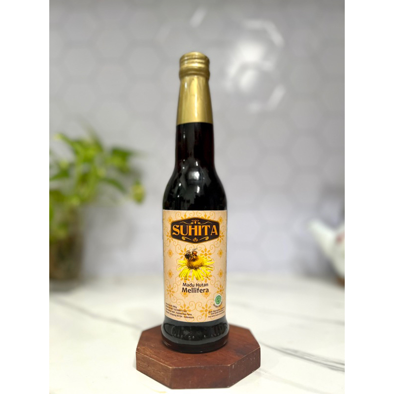 

Madu Hutan Melifera 385g Madu Suhita/Madu Asli/Madu Hutan Murni/Madu NKV/Natural Pure Honey/Botol Kaca Madu