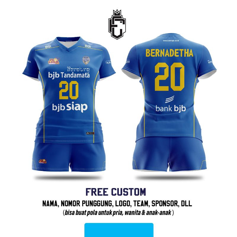 Jersey Voli Cewek Proliga BJB Tandamata