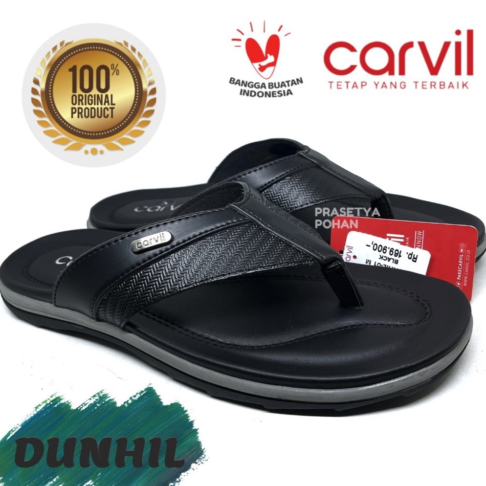 Big Sale Sandal Kulit Pria Carvil Original  Sendal Pria Kulit Original Carvil