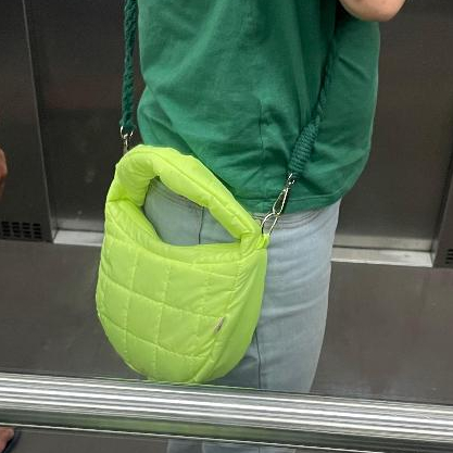 BYRU BAGS sling bag tas bahu wanita warna neon tas selempang cewek green neon