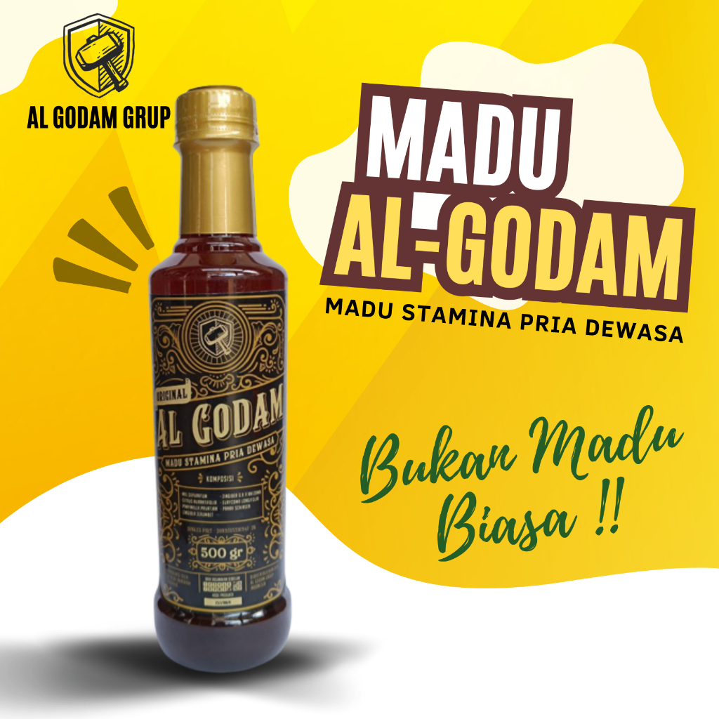 

Madu AL GODAM Asli Harum MADU Untuk Kesehatan Pria Jantan 500gr