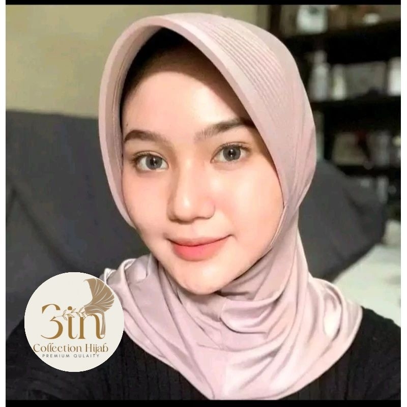 BERGO SPORT PET TEBAL // HIJAB SPORT INSTAN PET TEBAL // KERUDUNG SPORT OLAH RAGA