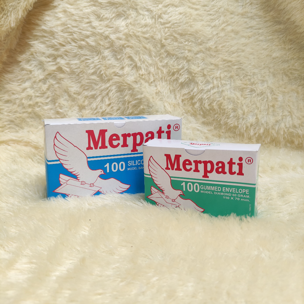 

AMPLOP MERPATI PER KOTAK ISI 100 PCS
