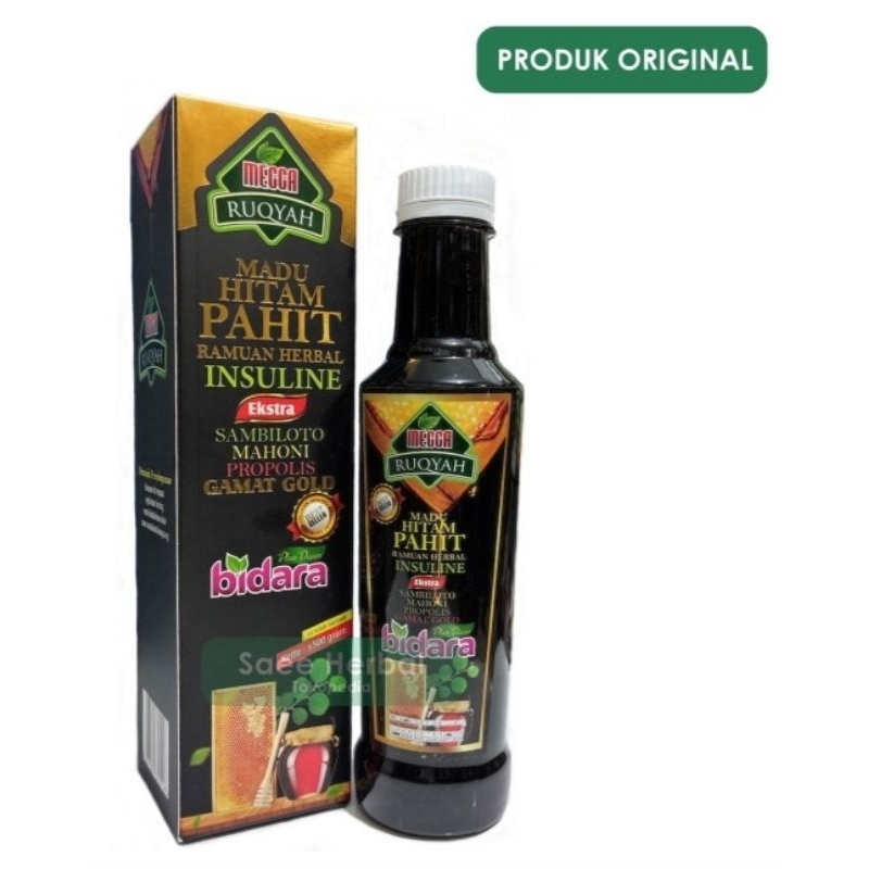 

Madu Hitam Pahit Plus Bidara BPOM