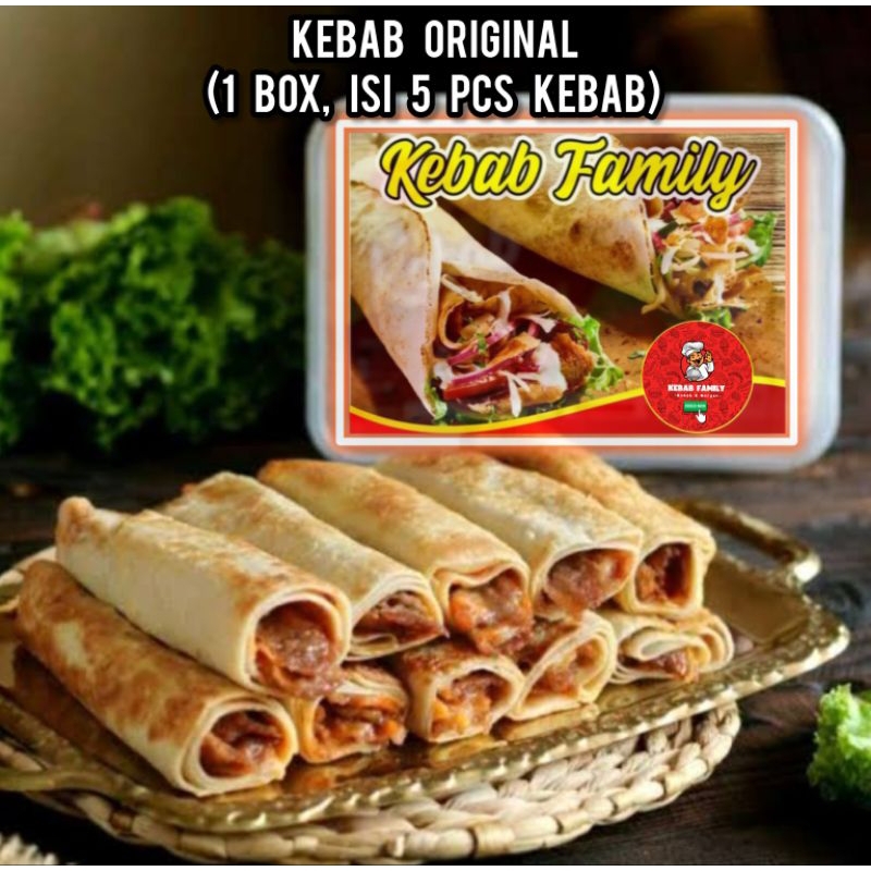 

Kebab Frozen daging (Isi 5 Pcs)
