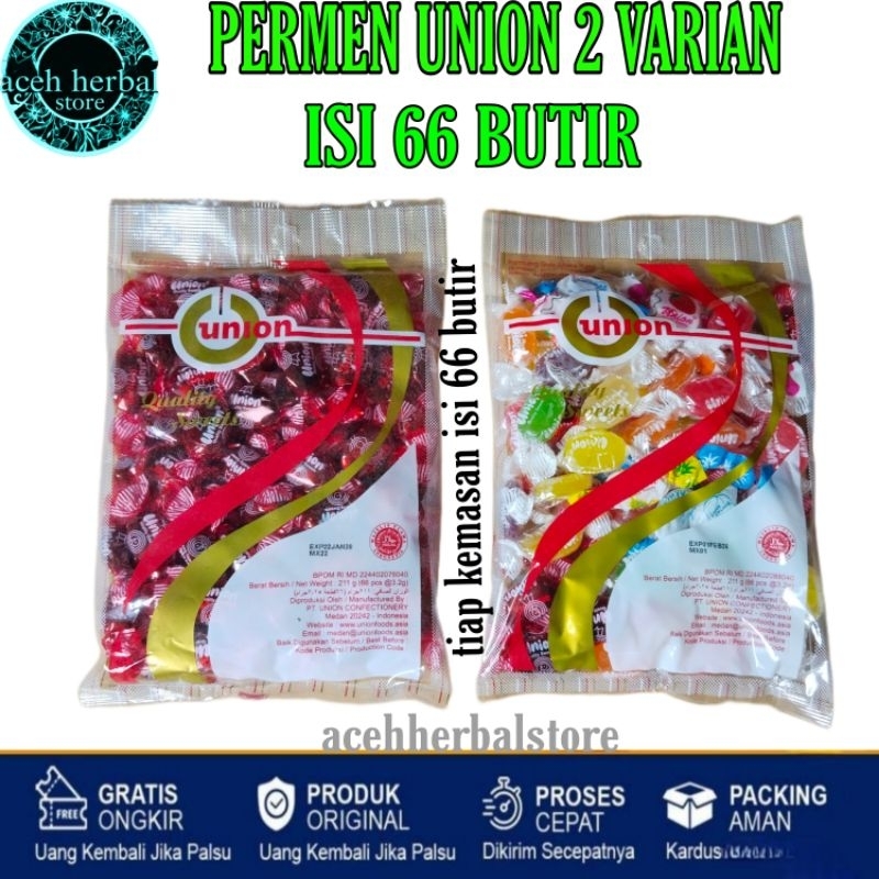 

Permen Union Kuality sweets 66 pck-Dengan aneka rasa