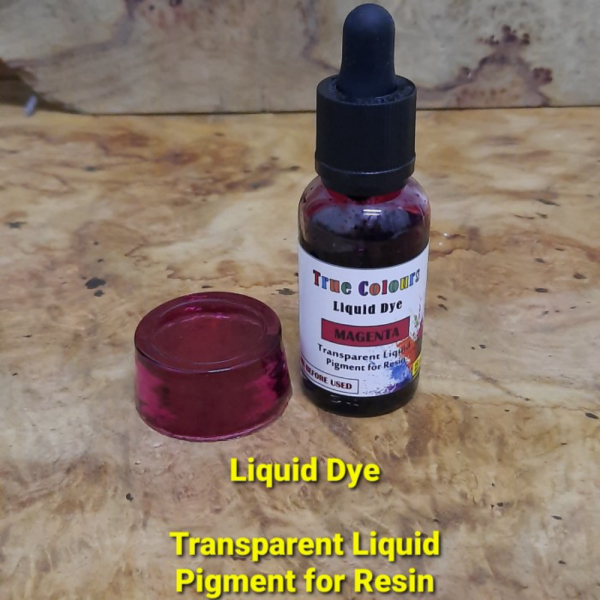 

Liquid Dye - Pigment Cair Transparant untuk Resin 25 ml ada 15 warna - Magenta