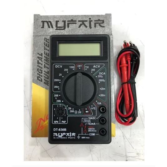 Multitester Digital DT-830D Merk Random / Multimeter Digital Multi Tester Avometer Digital DT830D