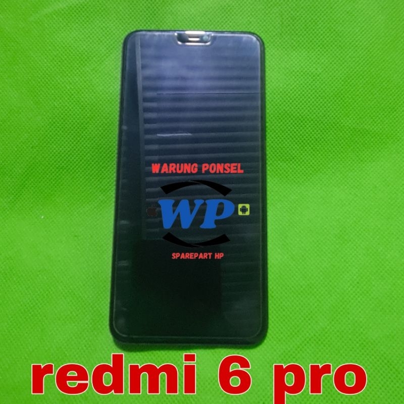 LCD PLUS FRAME REDMI 6 PRO ORI COPOTAN NORMAL
