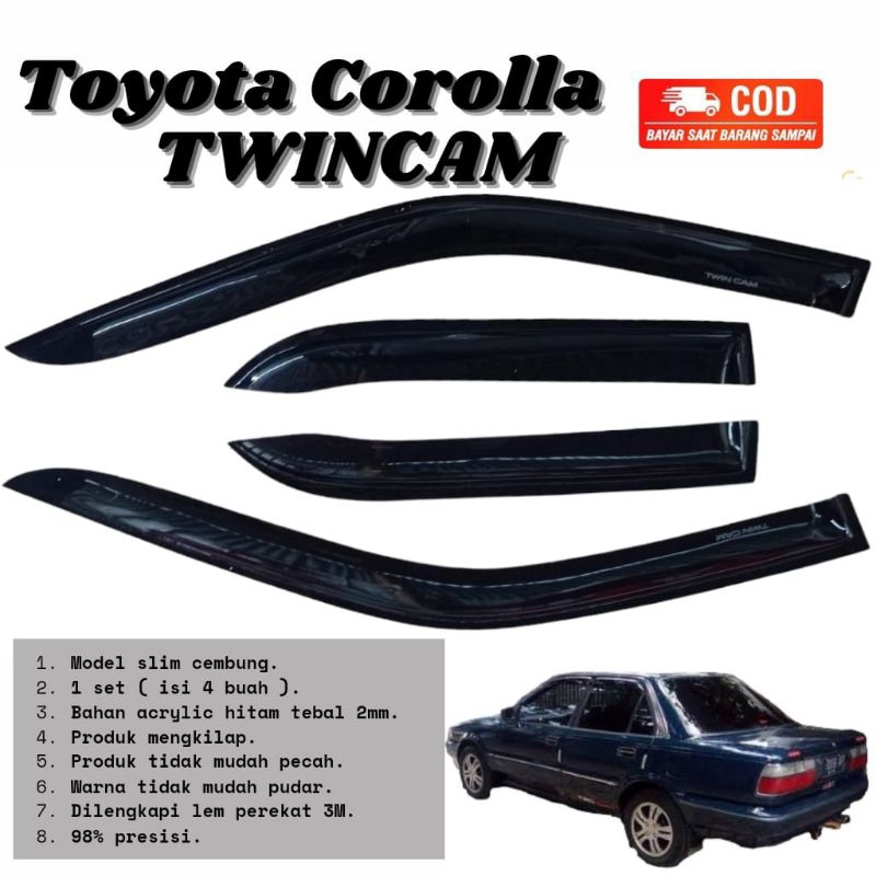 TALANG AIR COROLLA TWINCAM TAHUN 1988-1991
