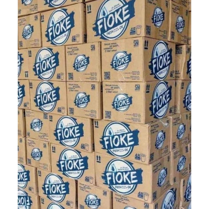 

air mineral gelas fioke 220ml x 48pcs