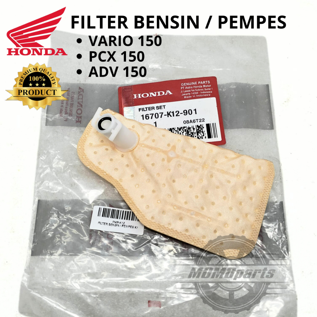 ORIGINAL FILTER BENSIN PEMPES HONDA VARIO NEW LED ADV PCX 150 KUALITAS ASLI AHM ORI HGP FEUL PUMP PO