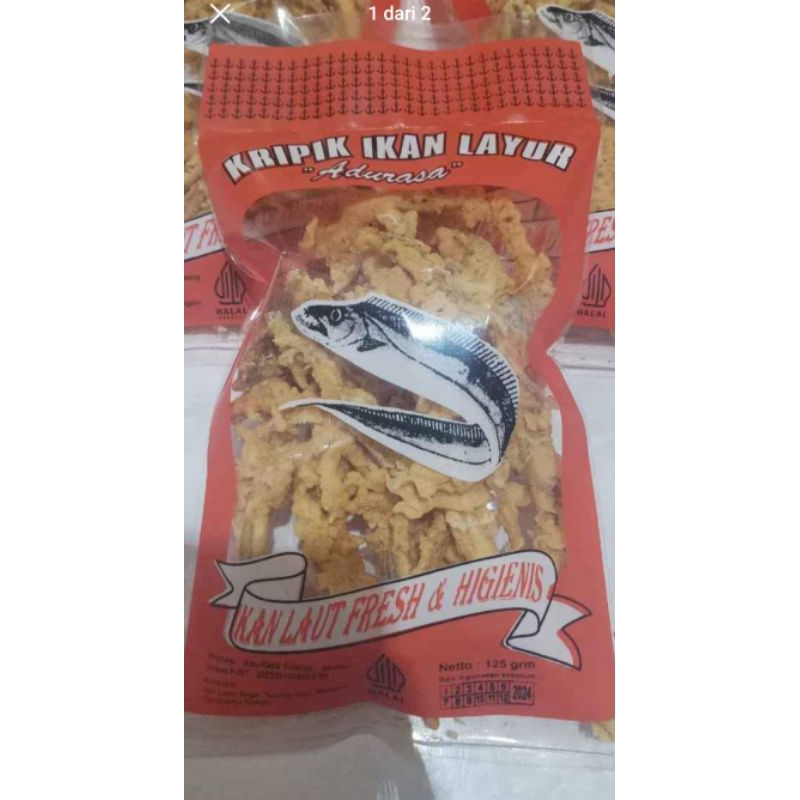 

KRIPIK IKAN LAYUR