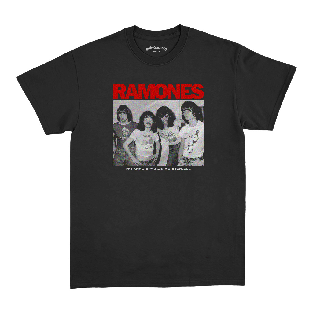 Kaos Ramones X Caca Handika