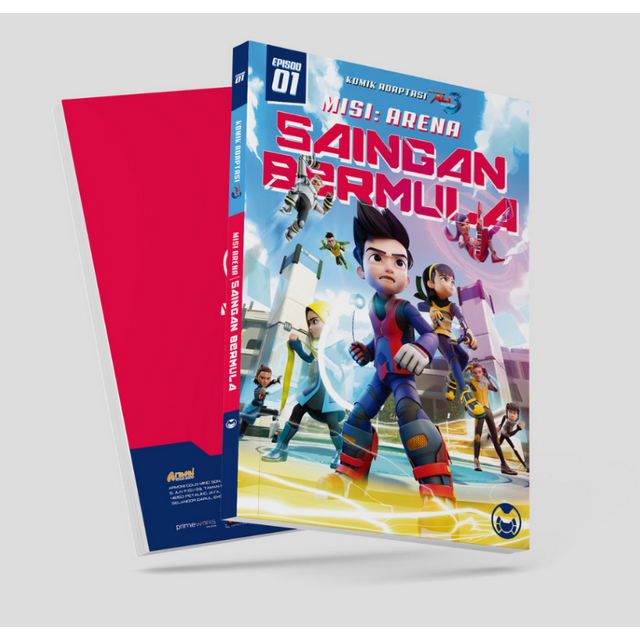 Komik Adaptasi Ejen Ali Misi: Arena Season 3 (Ep 01 SAINGAN BERMULA)