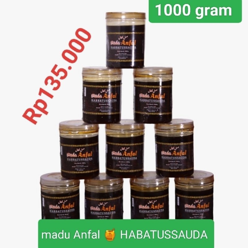 

Madu Anfal - Madu Habbatussauda 1kg