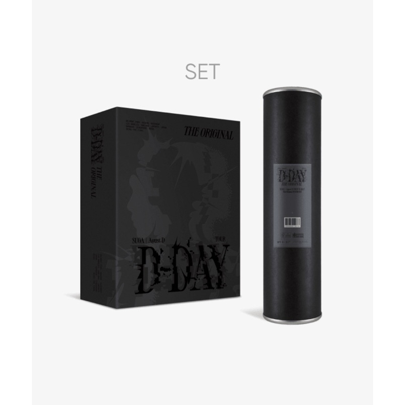 Suga AgustD Tour D-Day The Original Digital Code Poster Set Dvd Yoongi Sharing Photocard