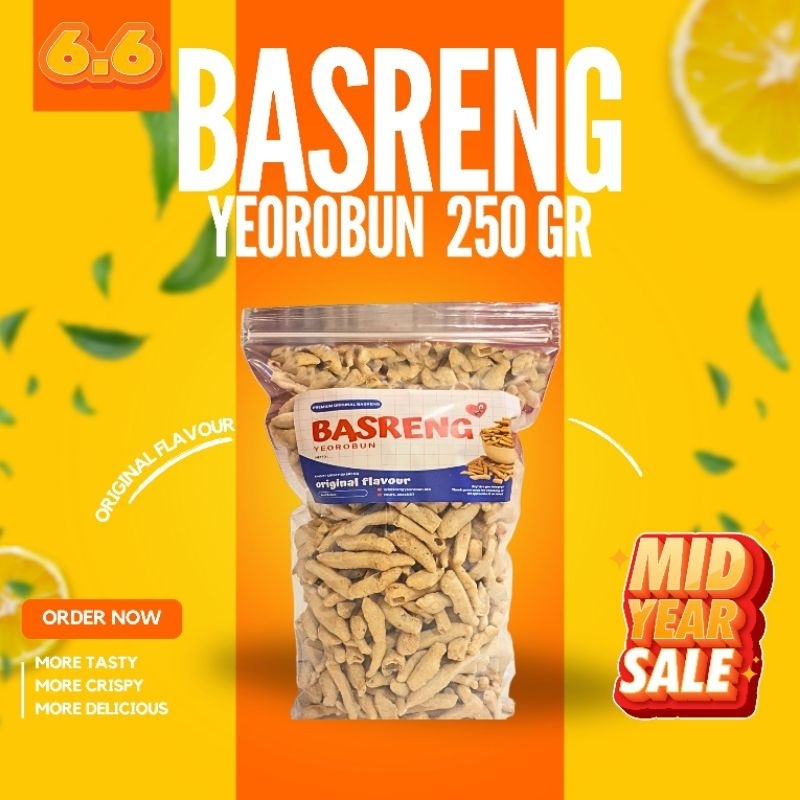 

BASRENG ORIGINAL DAUN JERUK 250 GR (BASRENG YEOROBUN) KHAS TASIKMALAYA