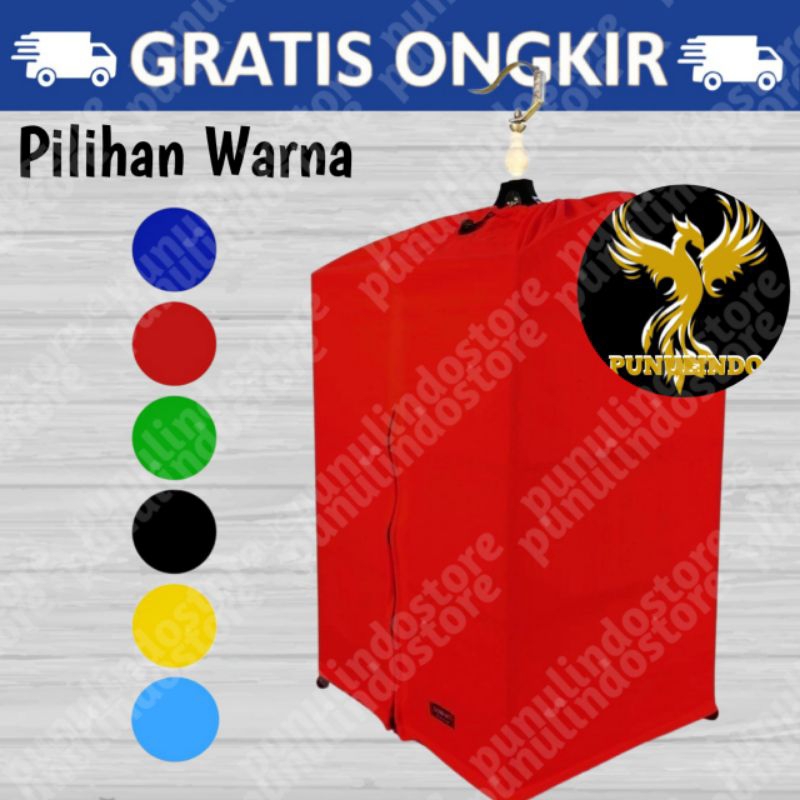 Krodong Kerodong Sangkar Kotak Burung Kacer Cucak Kenari No. 1 2 3