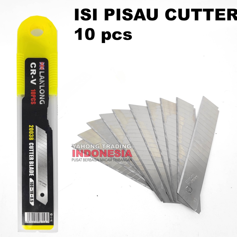 

Penjualan Khusus 1 Pak isi Pisau Cutter Cuter 1 pcs LANLONG