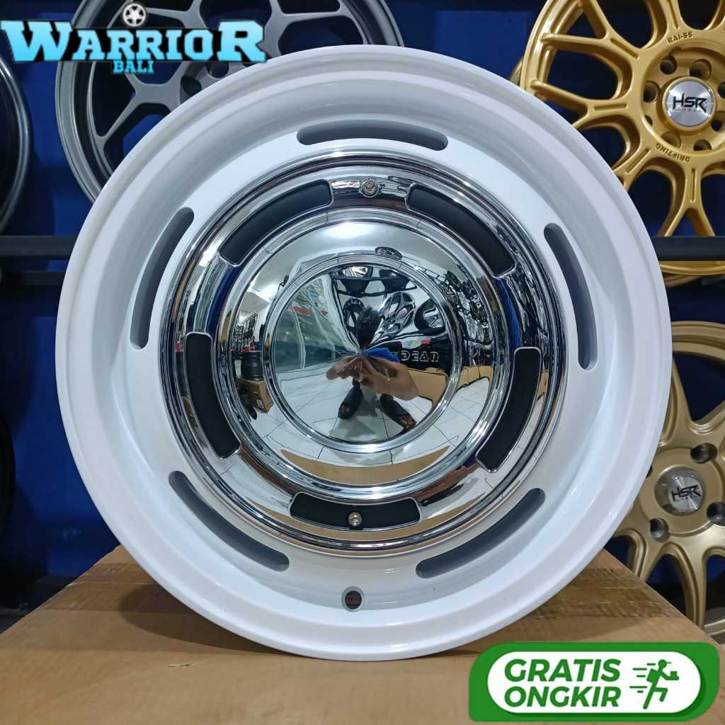 Velg HSR MIRROR Ring 14 Untuk Wuling Air Ev Karimun  Starlet R14