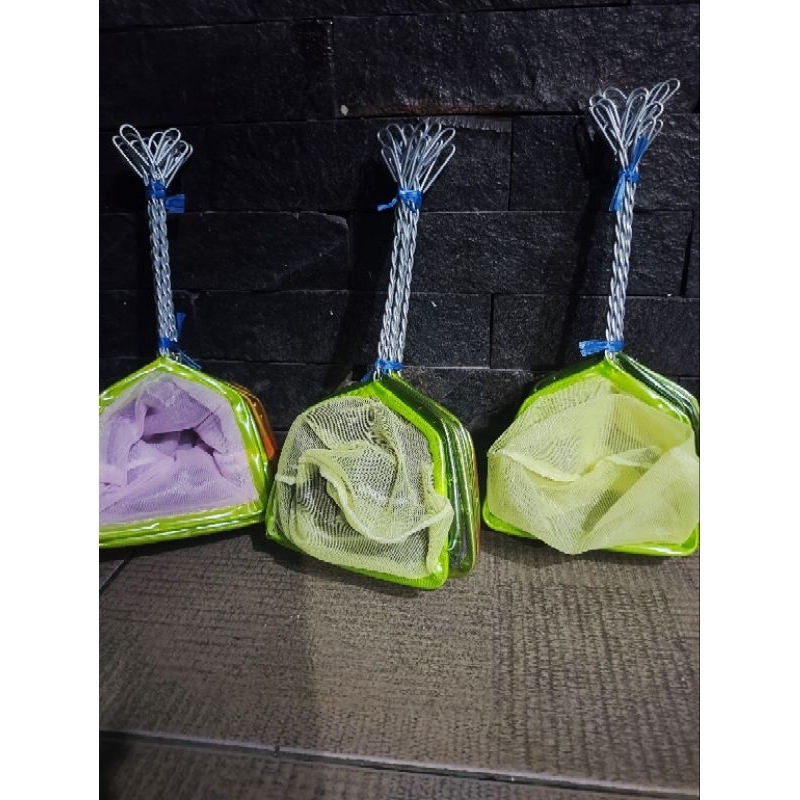 Serokan ikan kutu air 10 cm / serokan aquarium / serokan saringan ikan hias / serokan ikan / serokan