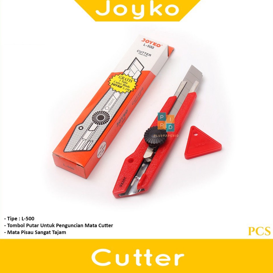 

Promo Hari Ini JOYKO Cutter L5 Free isi Cutter L15 Set