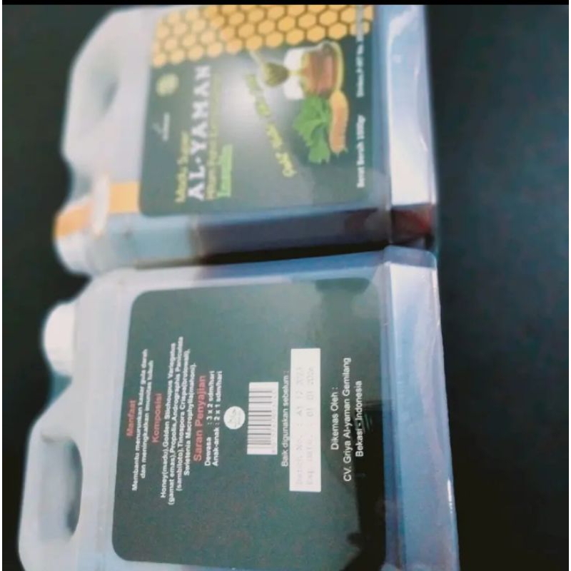 

Madu Hitam Herbal Insulin 1kg