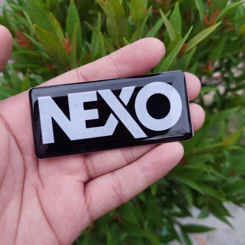 

label nexo | emblem nexo | logo nexo | stiker nexo | label custom