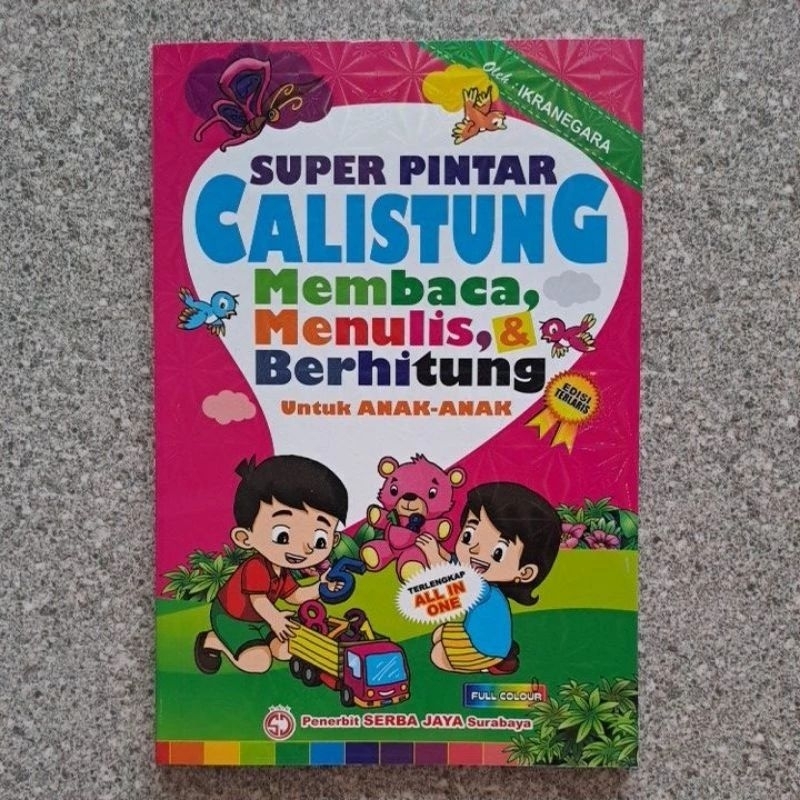 Super Pintar Calistung - Buku Belajar Membaca Menulis Berhitung Terlengkap Untuk Anak Best Seller SE