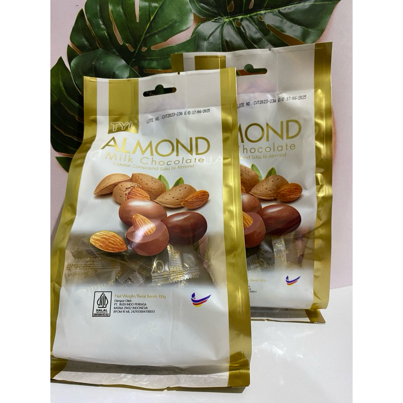 

TYL ALMOND CHOCOLATE 100gr