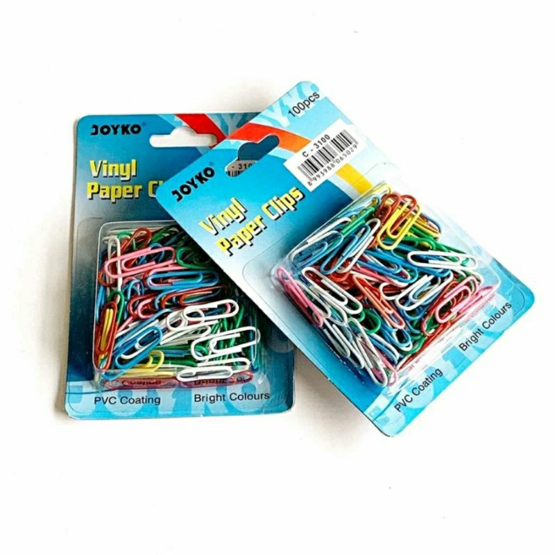

Paperclip Warna Warni Joyko C-3100 - Paper Clips - Penjepit Kertas