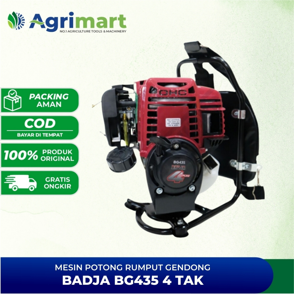 Mesin Potong Rumput Gendong 4 Tak Badja BG-435
